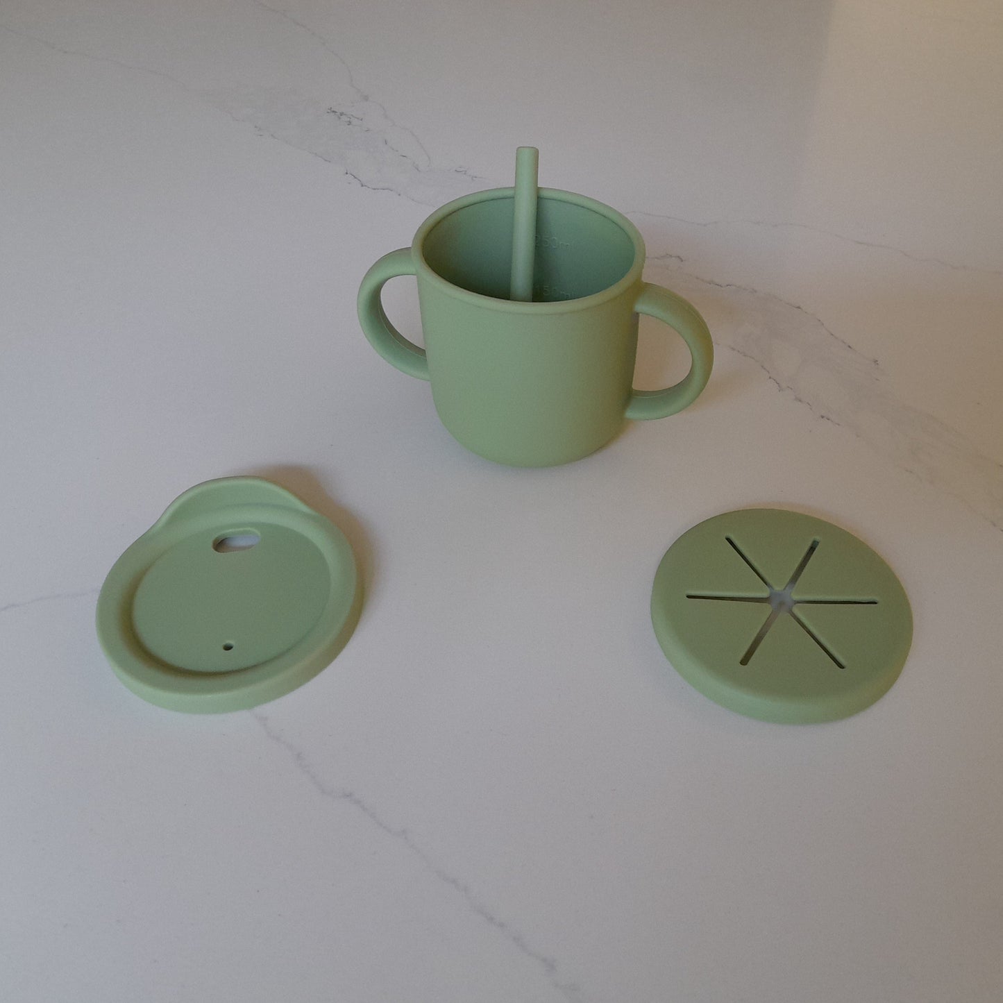 Set de alimentación completo de silicón (bebés y niños)